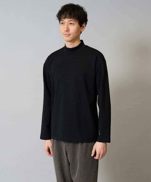 a.v.v / アー・ヴェ・ヴェ カットソー | 【雑誌MonoMax12月号掲載】ポンチモックネックカットソー【イージーケア/毛玉になりにくい/速乾/洗濯機で洗える】 | 詳細20