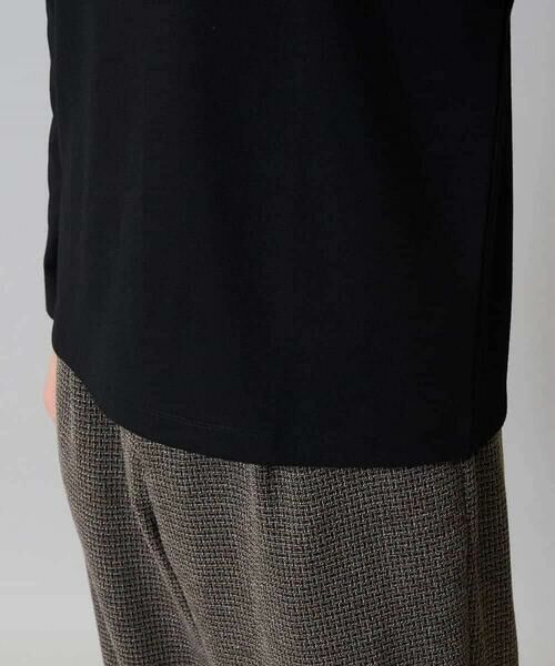 a.v.v / アー・ヴェ・ヴェ カットソー | 【雑誌MonoMax12月号掲載】ポンチモックネックカットソー【イージーケア/毛玉になりにくい/速乾/洗濯機で洗える】 | 詳細25