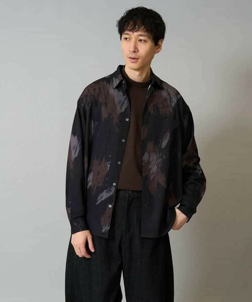 a.v.v / アー・ヴェ・ヴェ カットソー | 【雑誌MonoMax12月号掲載】ポンチモックネックカットソー【イージーケア/毛玉になりにくい/速乾/洗濯機で洗える】 | 詳細4