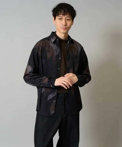 a.v.v / アー・ヴェ・ヴェ カットソー | 【雑誌MonoMax12月号掲載】ポンチモックネックカットソー【イージーケア/毛玉になりにくい/速乾/洗濯機で洗える】 | 詳細5