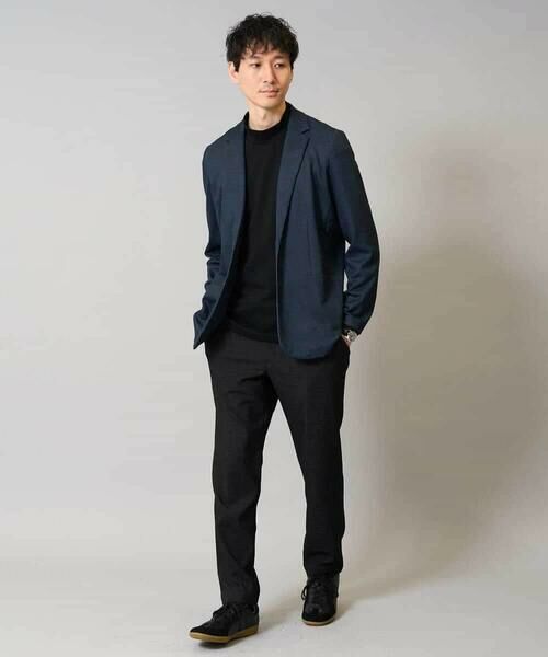 a.v.v / アー・ヴェ・ヴェ チノ・ワークパンツ | 【イージーケア】デニムライクストレッチセミルーズパンツ【洗濯機で洗える】〈ON/OFF SERIES〉 | 詳細4