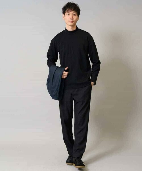 a.v.v / アー・ヴェ・ヴェ チノ・ワークパンツ | 【イージーケア】デニムライクストレッチセミルーズパンツ【洗濯機で洗える】〈ON/OFF SERIES〉 | 詳細6