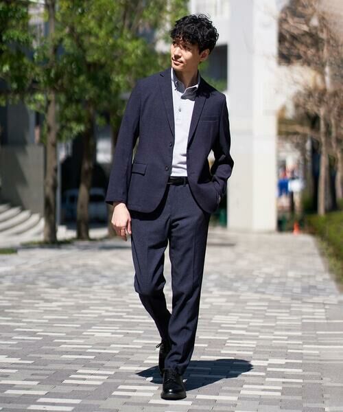 a.v.v / アー・ヴェ・ヴェ チノ・ワークパンツ | 【春の通勤におすすめ/イージーケア/洗濯機で洗える】デニムライクストレッチスラックス〈ON/OFF SERIES〉 | 詳細1