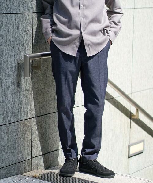 a.v.v / アー・ヴェ・ヴェ チノ・ワークパンツ | 【春の通勤におすすめ/イージーケア/洗濯機で洗える】デニムライクストレッチスラックス〈ON/OFF SERIES〉 | 詳細2