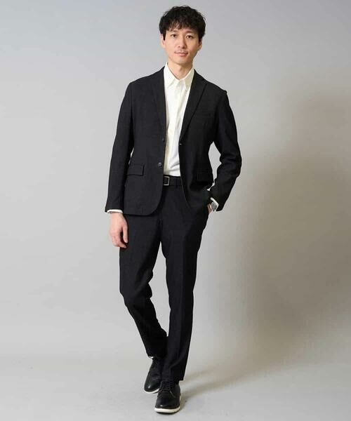 a.v.v / アー・ヴェ・ヴェ チノ・ワークパンツ | 【イージーケア】デニムライクストレッチスラックス【洗濯機で洗える】〈ON/OFF SERIES〉 | 詳細14