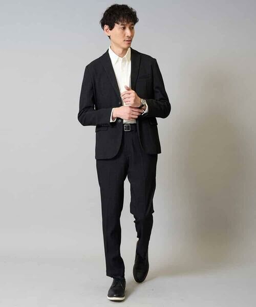 a.v.v / アー・ヴェ・ヴェ チノ・ワークパンツ | 【イージーケア】デニムライクストレッチスラックス【洗濯機で洗える】〈ON/OFF SERIES〉 | 詳細15