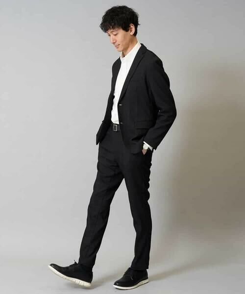 a.v.v / アー・ヴェ・ヴェ チノ・ワークパンツ | 【イージーケア】デニムライクストレッチスラックス【洗濯機で洗える】〈ON/OFF SERIES〉 | 詳細16