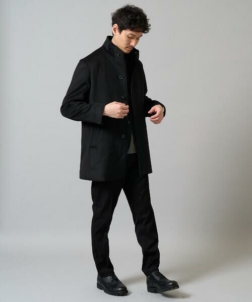 a.v.v / アー・ヴェ・ヴェ チノ・ワークパンツ | 【イージーケア】デニムライクストレッチスラックス【洗濯機で洗える】〈ON/OFF SERIES〉 | 詳細30