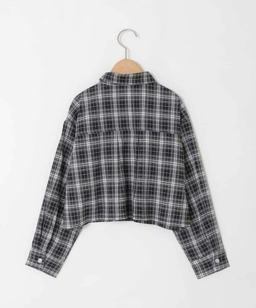 a.v.v / アー・ヴェ・ヴェ シャツ・ブラウス | [130-160]クロップドチェックシャツ | 詳細4