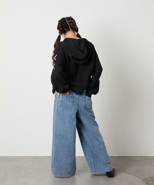 a.v.v / アー・ヴェ・ヴェ カーディガン・ボレロ | [120-160]レースアップダンボールパーカー | 詳細23