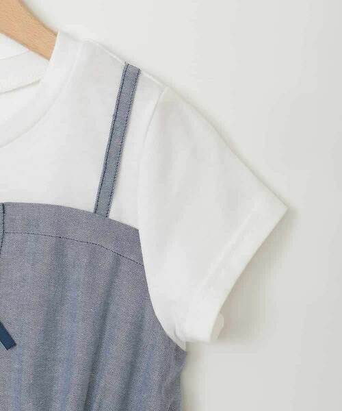 a.v.v / アー・ヴェ・ヴェ ロング・マキシ丈ワンピース | [120-160]【接触冷感/ジメジメ対策】フロントレースアップドッキングワンピース | 詳細4