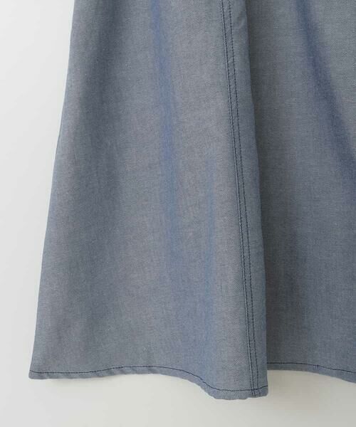 a.v.v / アー・ヴェ・ヴェ ロング・マキシ丈ワンピース | [120-160]【接触冷感/ジメジメ対策】フロントレースアップドッキングワンピース | 詳細6