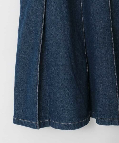a.v.v / アー・ヴェ・ヴェ ロング・マキシ丈ワンピース | [130-160]デニムプリーツジャンスカ | 詳細25
