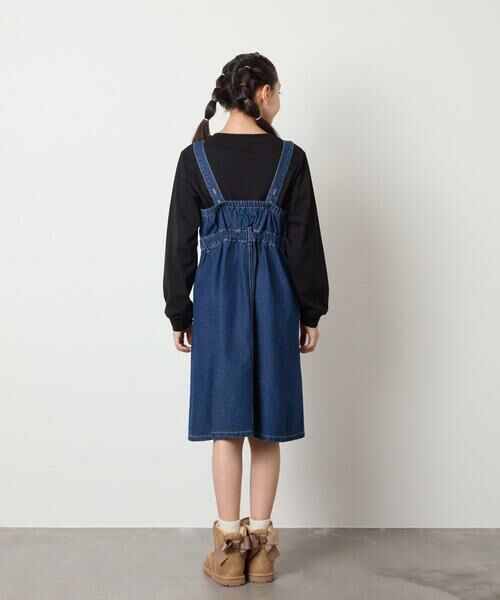 a.v.v / アー・ヴェ・ヴェ ロング・マキシ丈ワンピース | [130-160]デニムプリーツジャンスカ | 詳細9
