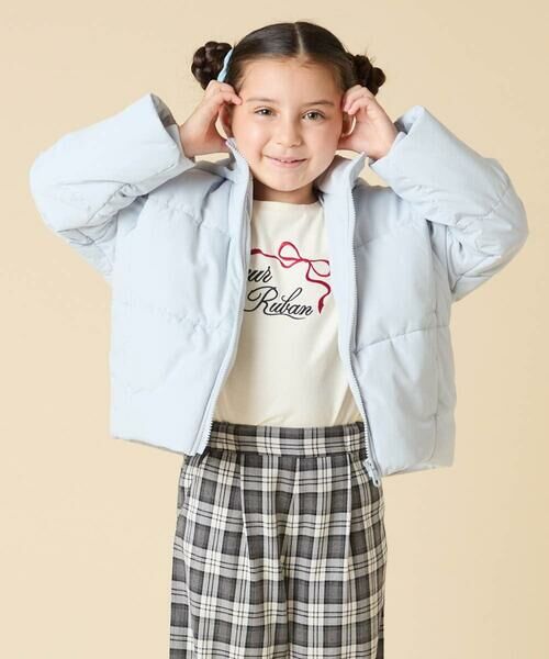 a.v.v / アー・ヴェ・ヴェ その他アウター | [100-160]【フード取り外し可能/お家で洗える】中綿ショートブルゾン | 詳細13