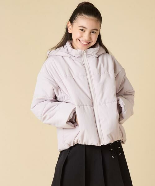 a.v.v / アー・ヴェ・ヴェ その他アウター | [100-160]【フード取り外し可能/お家で洗える】中綿ショートブルゾン | 詳細2