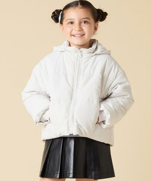 a.v.v / アー・ヴェ・ヴェ その他アウター | [100-160]【フード取り外し可能/お家で洗える】中綿ショートブルゾン | 詳細25
