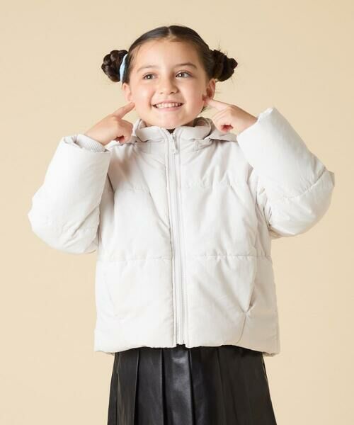 a.v.v / アー・ヴェ・ヴェ その他アウター | [100-160]【フード取り外し可能/お家で洗える】中綿ショートブルゾン | 詳細26