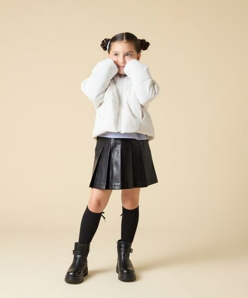 a.v.v / アー・ヴェ・ヴェ その他アウター | [100-160]【フード取り外し可能/お家で洗える】中綿ショートブルゾン | 詳細28