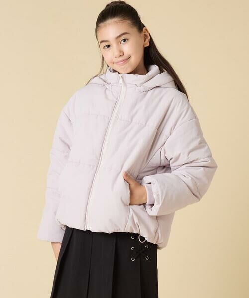 a.v.v / アー・ヴェ・ヴェ その他アウター | [100-160]【フード取り外し可能/お家で洗える】中綿ショートブルゾン | 詳細3