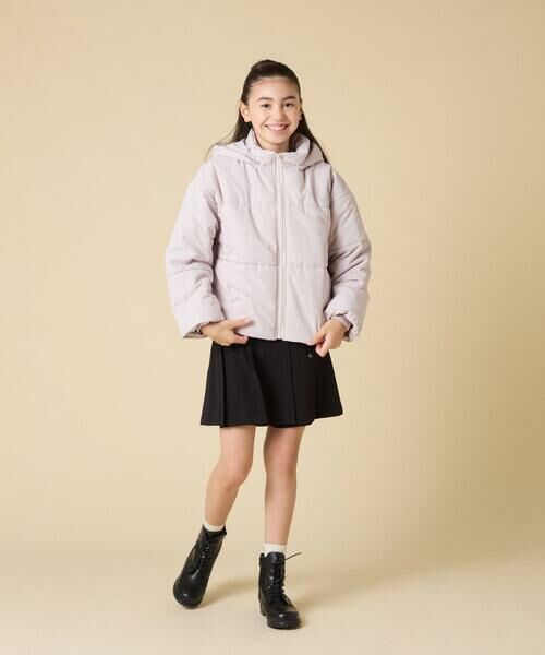 a.v.v / アー・ヴェ・ヴェ その他アウター | [100-160]【フード取り外し可能/お家で洗える】中綿ショートブルゾン | 詳細4