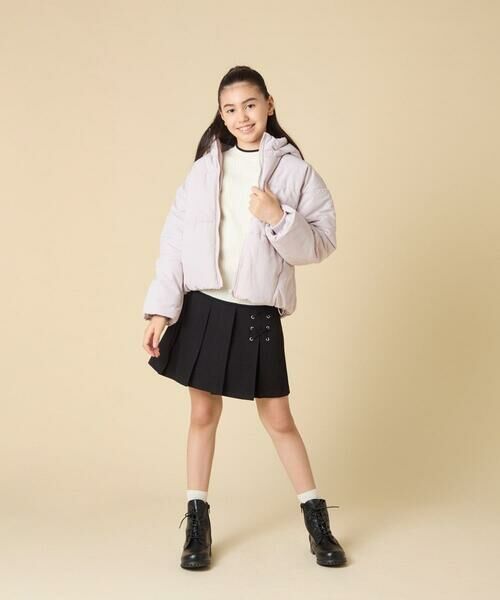 a.v.v / アー・ヴェ・ヴェ その他アウター | [100-160]【フード取り外し可能/お家で洗える】中綿ショートブルゾン | 詳細9