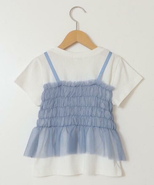 a.v.v / アー・ヴェ・ヴェ カットソー | [100-130]チュールキャミドッキングＴシャツ | 詳細30
