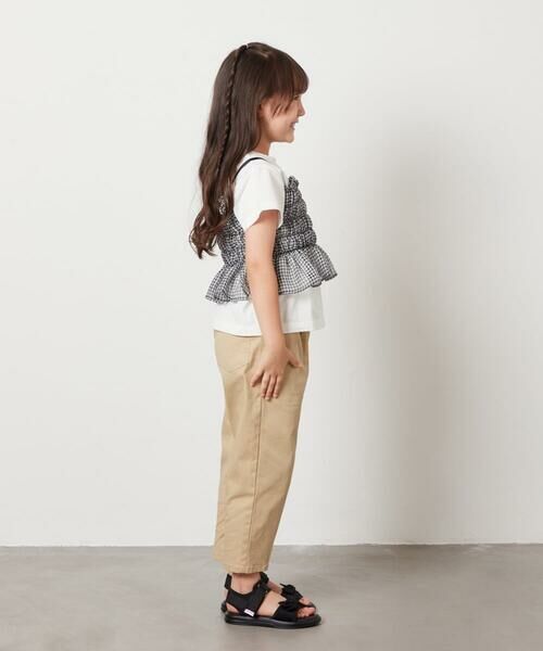 a.v.v / アー・ヴェ・ヴェ カットソー | [140-150]チュールキャミドッキングＴシャツ | 詳細16