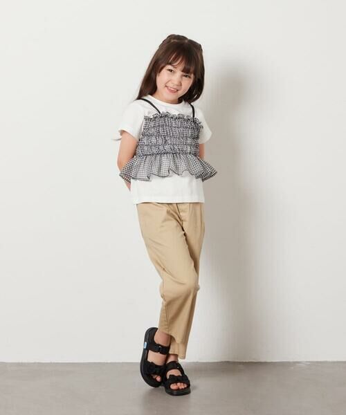 a.v.v / アー・ヴェ・ヴェ カットソー | [160]チュールキャミドッキングＴシャツ | 詳細25