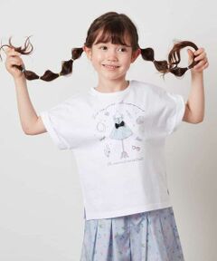 a.v.v / アー・ヴェ・ヴェ カットソー | 【接触冷感/ジメジメ対策/毛玉になりにくい/安心の綿100％/イージーケア】[140-150アソートアートモチーフＴシャツ