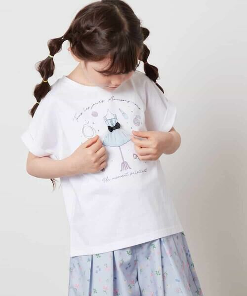 a.v.v / アー・ヴェ・ヴェ カットソー | 【接触冷感/ジメジメ対策/毛玉になりにくい/安心の綿100％/イージーケア】[140-150アソートアートモチーフＴシャツ | 詳細22