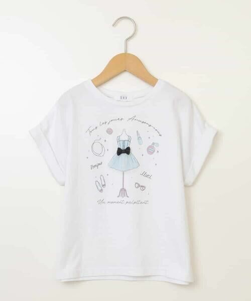 a.v.v / アー・ヴェ・ヴェ カットソー | 【接触冷感/ジメジメ対策/毛玉になりにくい/安心の綿100％/イージーケア】[140-150アソートアートモチーフＴシャツ | 詳細30