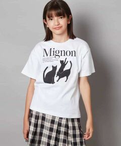 a.v.v / アー・ヴェ・ヴェ カットソー | 【接触冷感/ジメジメ対策/毛玉になりにくい/安心の綿100％/イージーケア】[140-150]アソートアートゆるＴシャツ