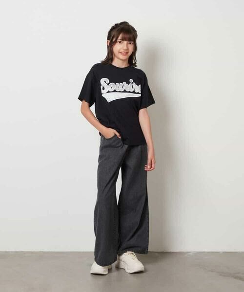 a.v.v / アー・ヴェ・ヴェ カットソー | 【接触冷感/ジメジメ対策/毛玉になりにくい/安心の綿100％/イージーケア】[140-150]アソートアートゆるＴシャツ | 詳細13