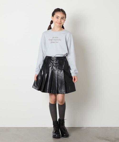 a.v.v / アー・ヴェ・ヴェ カットソー | 【毛玉になりにくい/安心の綿100％】[120-160]アソートロゴロンＴ | 詳細30