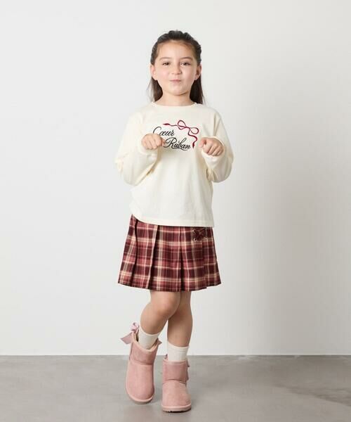 a.v.v / アー・ヴェ・ヴェ カットソー | 【毛玉になりにくい/安心の綿100％】[120-160]アソートロゴロンＴ | 詳細5