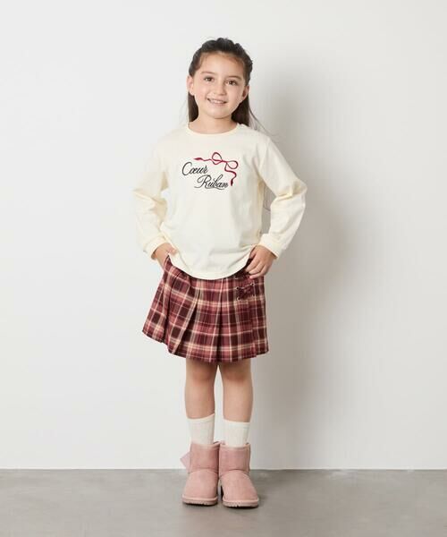 a.v.v / アー・ヴェ・ヴェ カットソー | 【毛玉になりにくい/安心の綿100％】[120-160]アソートロゴロンＴ | 詳細7