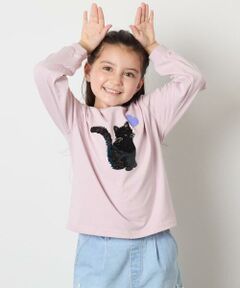 a.v.v / アー・ヴェ・ヴェ カットソー | 【毛玉になりにくい/安心の綿100％】[100-150]アソートモチーフロンＴ