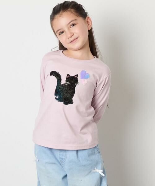 a.v.v / アー・ヴェ・ヴェ カットソー | 【毛玉になりにくい/安心の綿100％】[100-150]アソートモチーフロンＴ | 詳細1