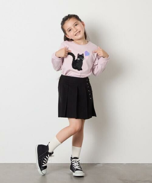 a.v.v / アー・ヴェ・ヴェ カットソー | 【毛玉になりにくい/安心の綿100％】[100-150]アソートモチーフロンＴ | 詳細19