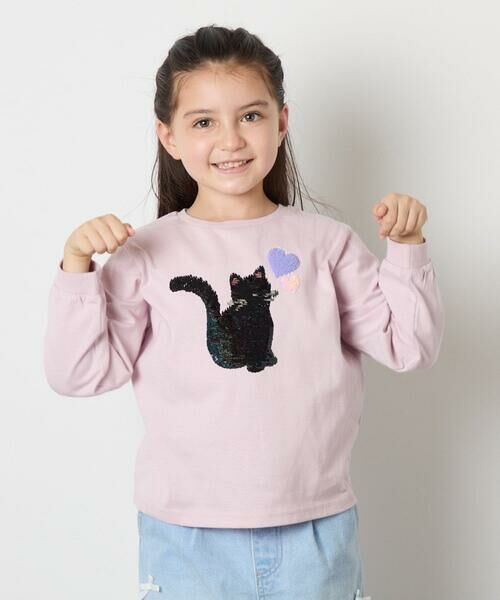 a.v.v / アー・ヴェ・ヴェ カットソー | 【毛玉になりにくい/安心の綿100％】[100-150]アソートモチーフロンＴ | 詳細3