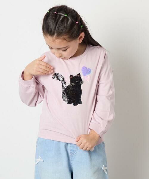 a.v.v / アー・ヴェ・ヴェ カットソー | 【毛玉になりにくい/安心の綿100％】[100-150]アソートモチーフロンＴ | 詳細4