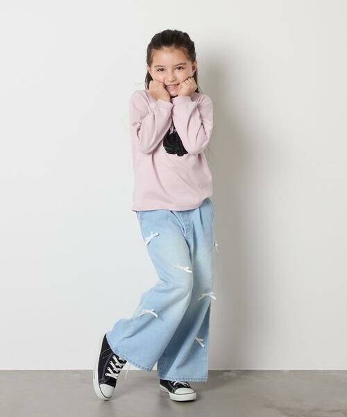 a.v.v / アー・ヴェ・ヴェ カットソー | 【毛玉になりにくい/安心の綿100％】[100-150]アソートモチーフロンＴ | 詳細8