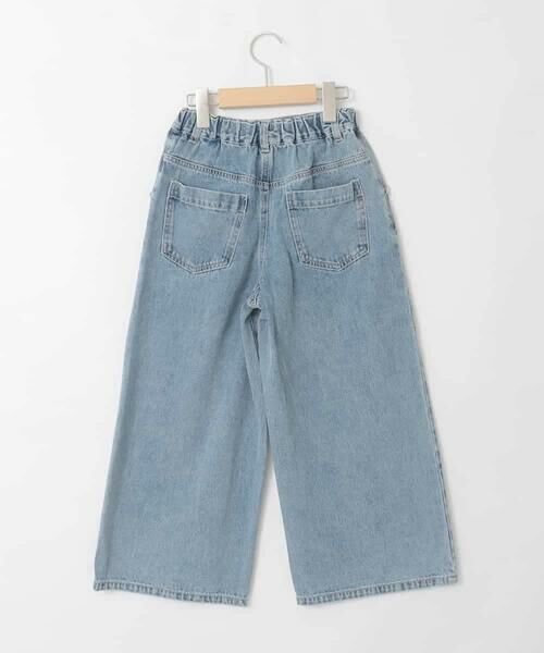 a.v.v / アー・ヴェ・ヴェ チノ・ワークパンツ | [120-160]ケミカルデニムワイドパンツ | 詳細11