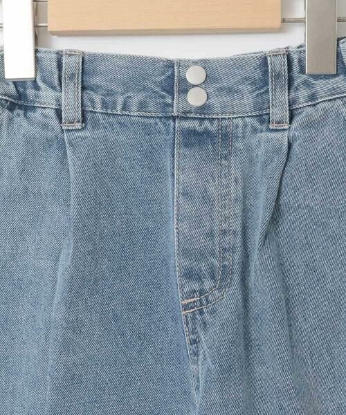a.v.v / アー・ヴェ・ヴェ チノ・ワークパンツ | [120-160]ケミカルデニムワイドパンツ | 詳細13