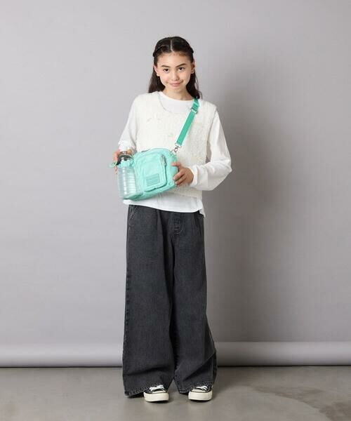 a.v.v / アー・ヴェ・ヴェ チノ・ワークパンツ | [120-160]ケミカルデニムワイドパンツ | 詳細25