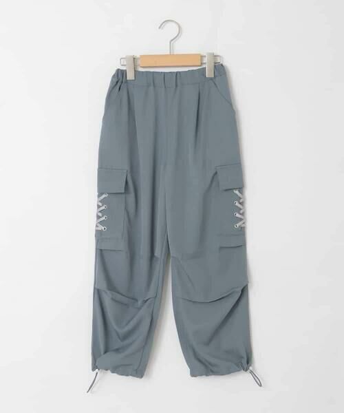 a.v.v / アー・ヴェ・ヴェ チノ・ワークパンツ | [130-160]サイドレースアップカーゴパンツ | 詳細14