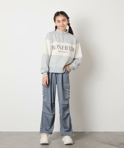 a.v.v / アー・ヴェ・ヴェ チノ・ワークパンツ | [130-160]サイドレースアップカーゴパンツ | 詳細23