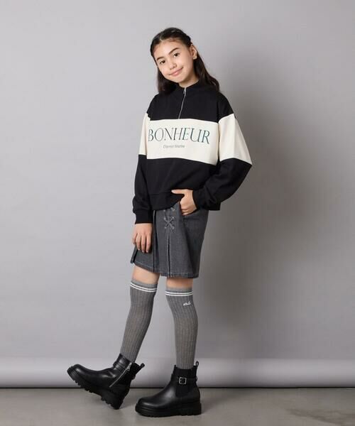 a.v.v / アー・ヴェ・ヴェ ショート・ハーフ・半端丈パンツ | [110-160]レースアッププリーツスカパン | 詳細19