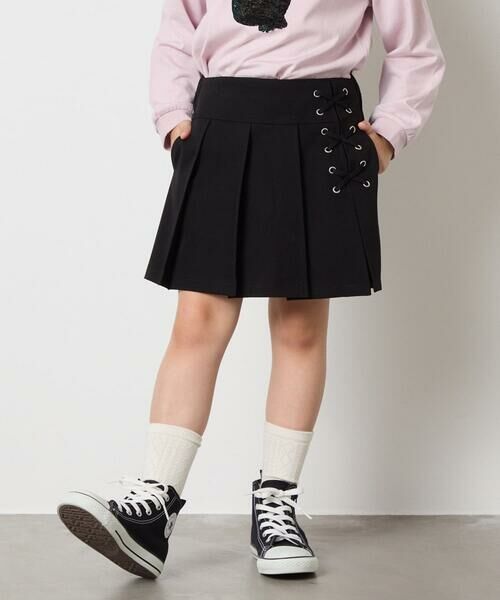 a.v.v / アー・ヴェ・ヴェ ショート・ハーフ・半端丈パンツ | [110-160]レースアッププリーツスカパン | 詳細23